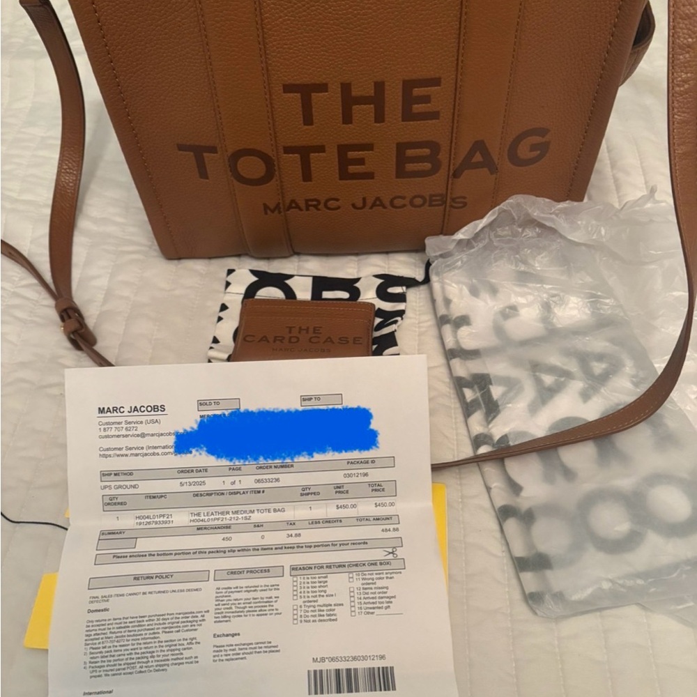 Marc Jacobs Tan Messenger Bag